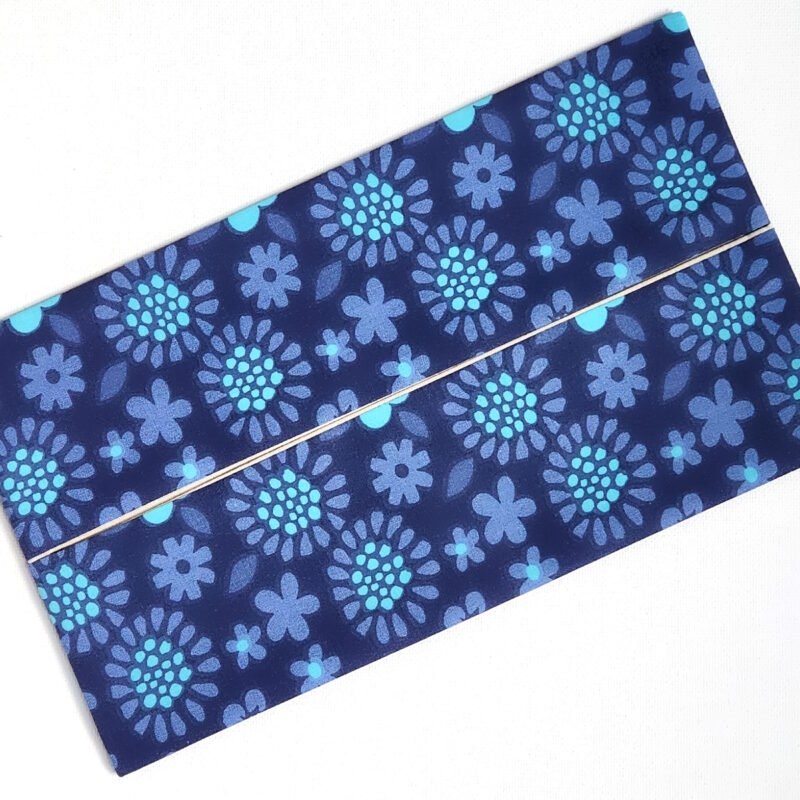 th blue floral